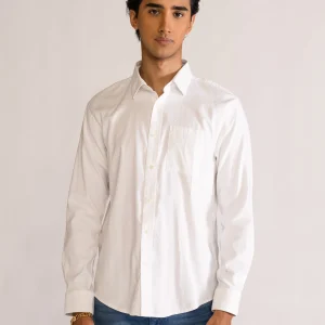 Used To It Camisa, Blanco