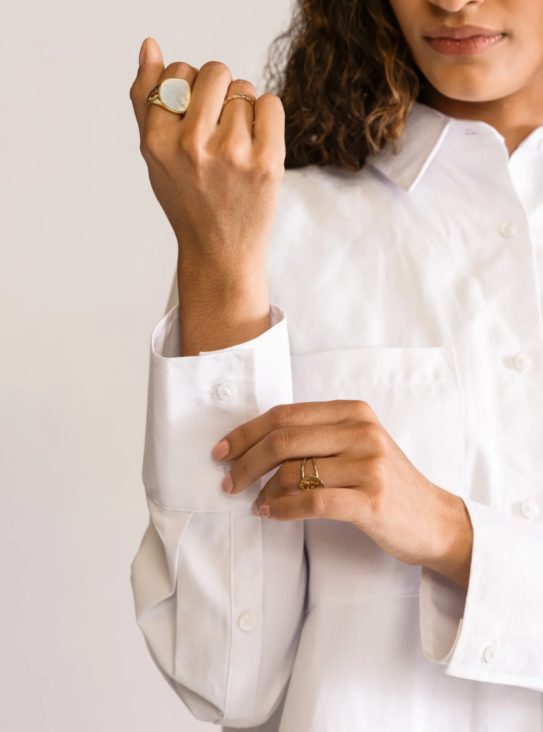 Mon Chéri Blusa, Blanco - Imagen 3