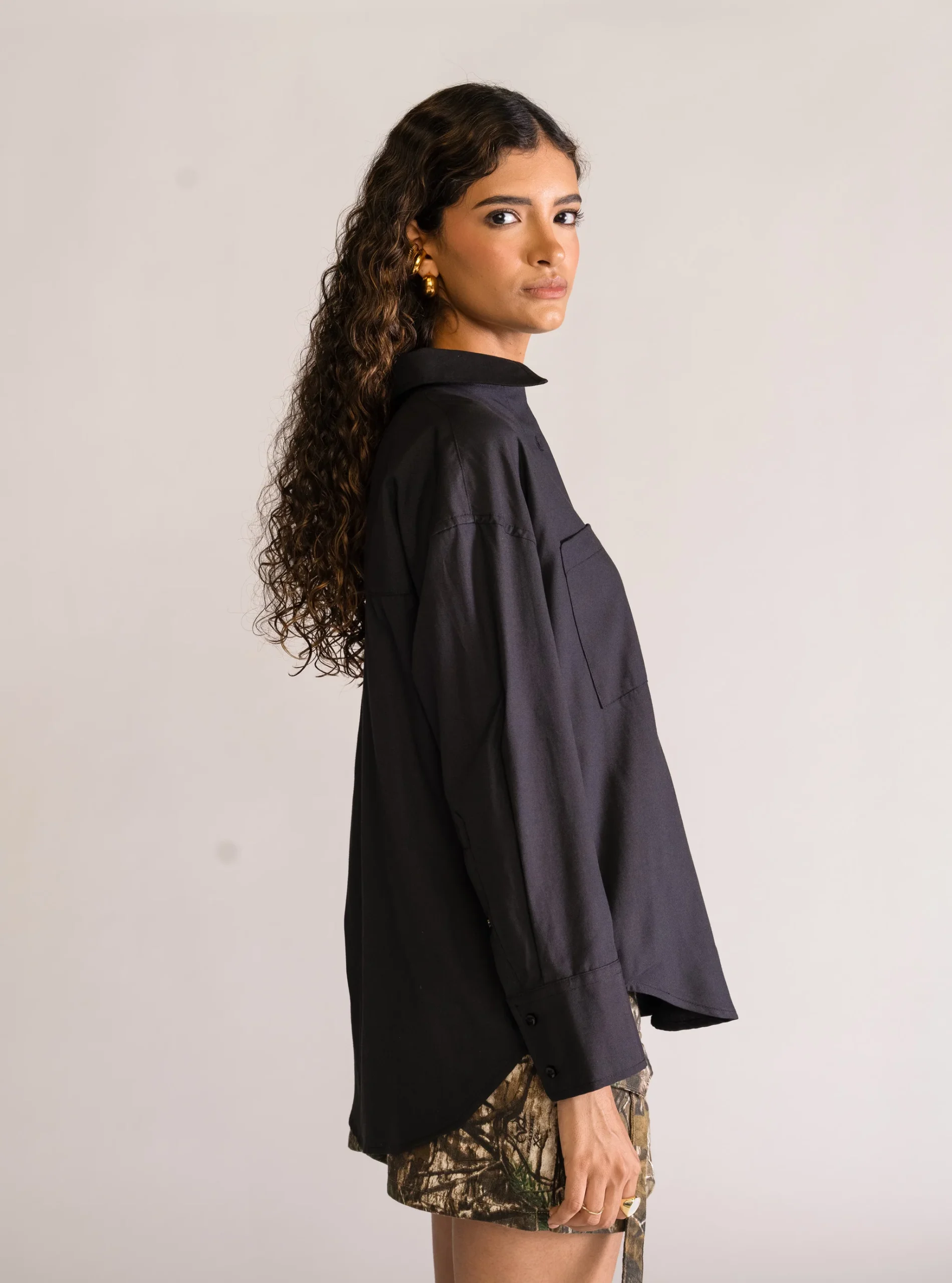 Mon Chéri Blusa, Negro - Imagen 3