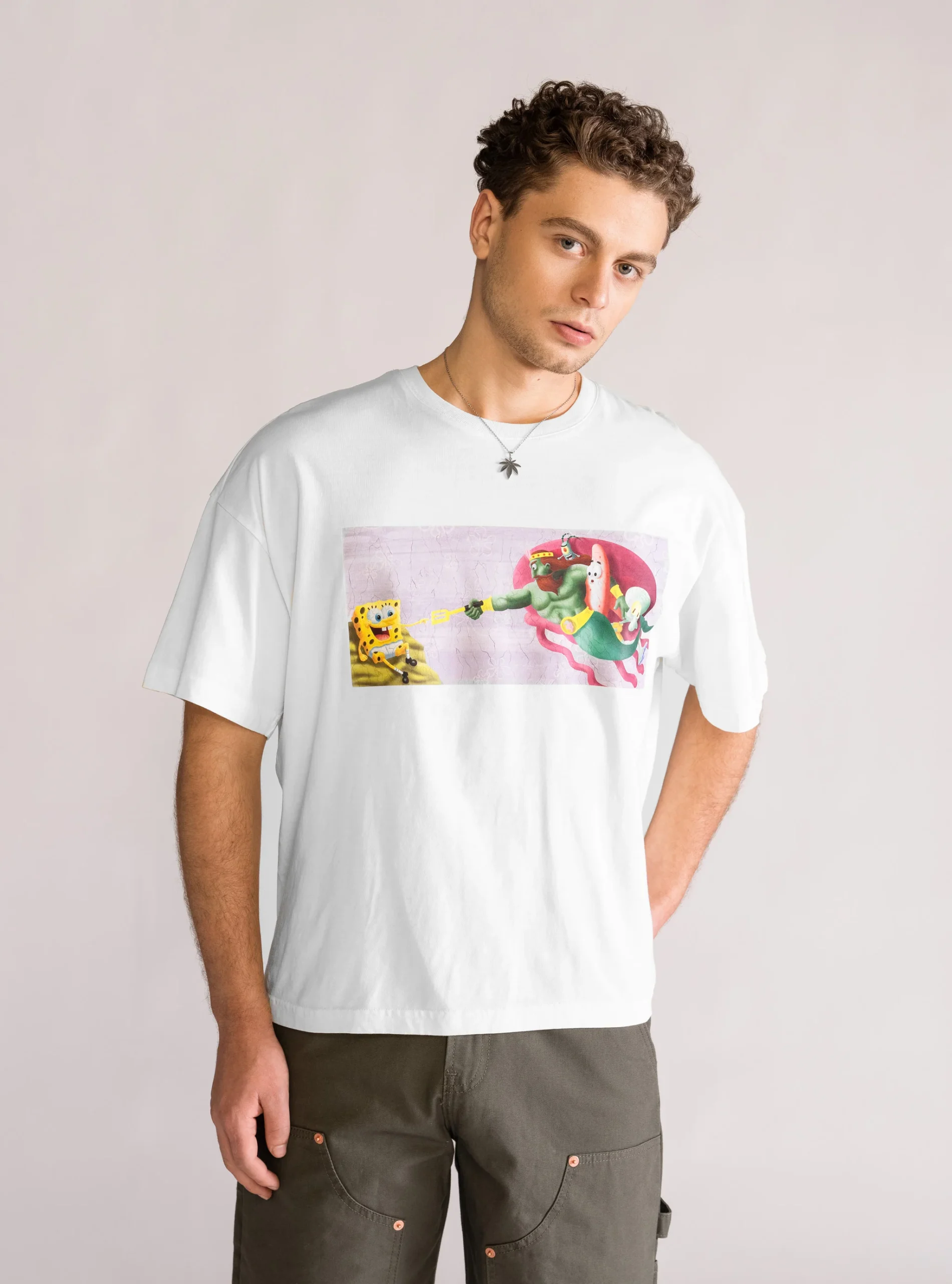 The Bob Creation Playera, Blanco