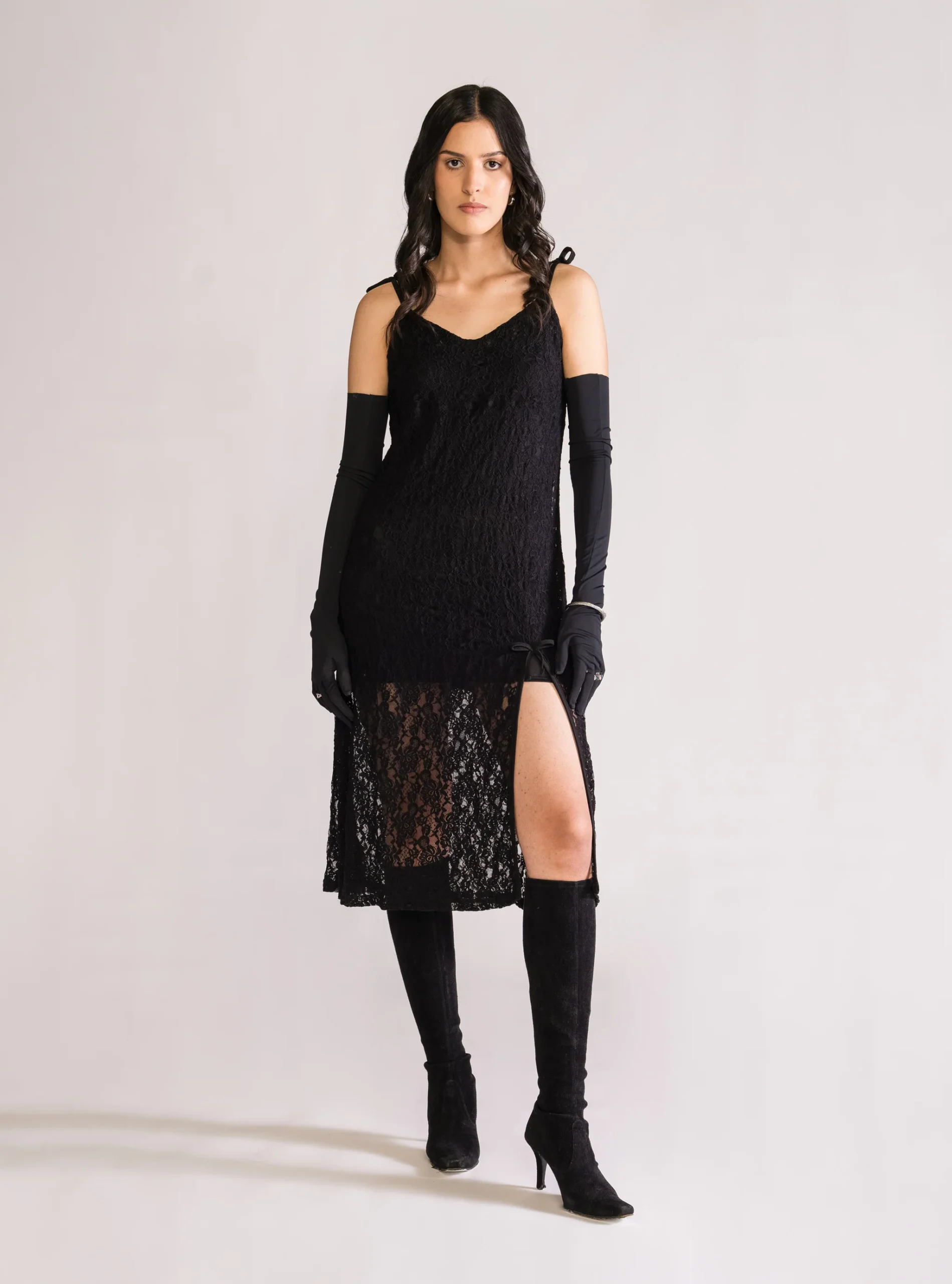 Dangerous Lady Vestido, Negro - Imagen 4