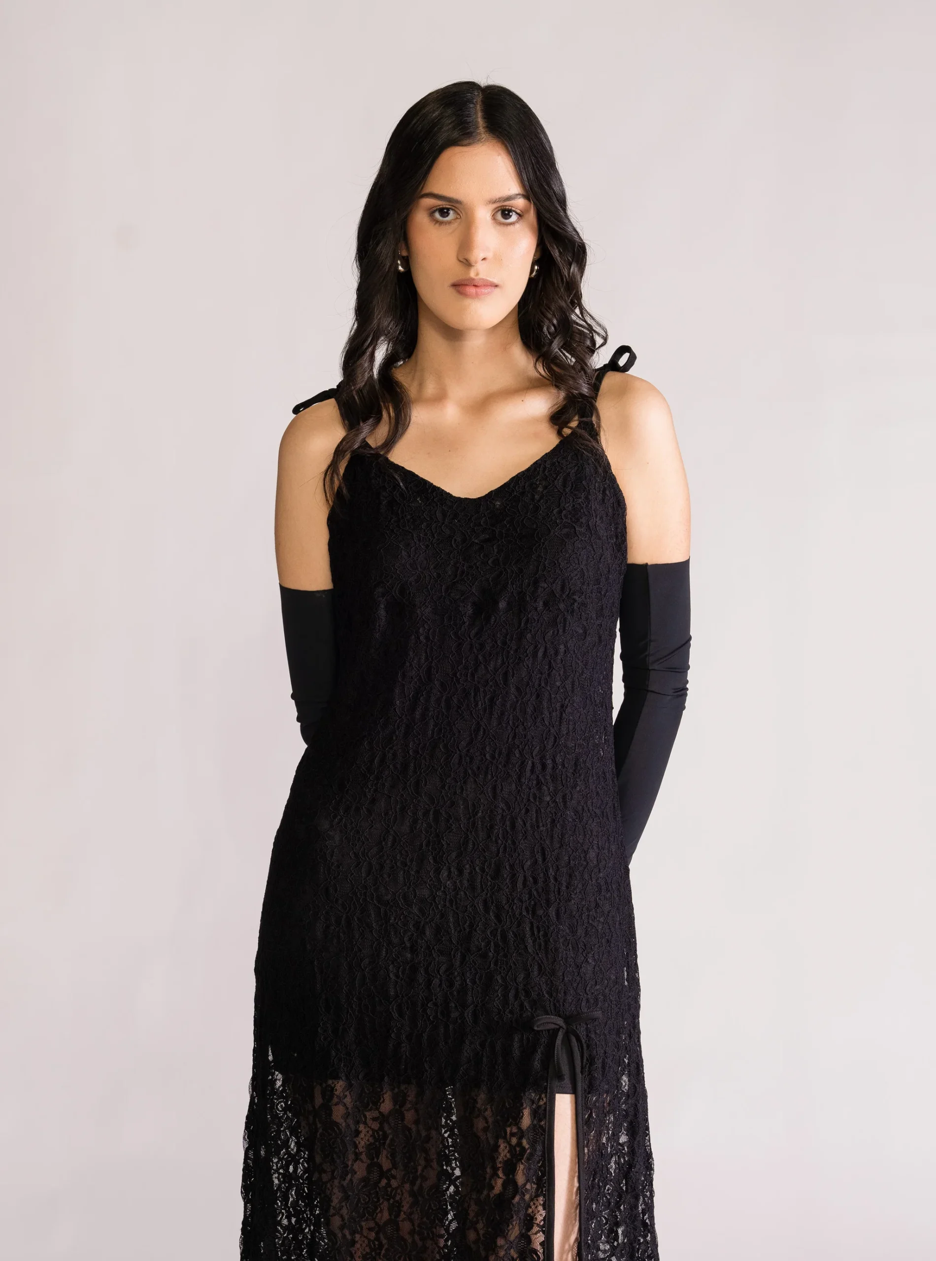 Dangerous Lady Vestido, Negro