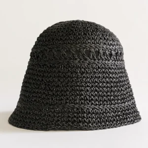 Beach Ventura Straw Hat, Negro