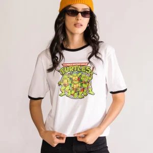 TMNT Squad, Playera, Blanco