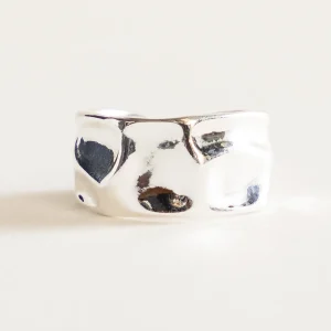 Fingers Up Ring, Plateado