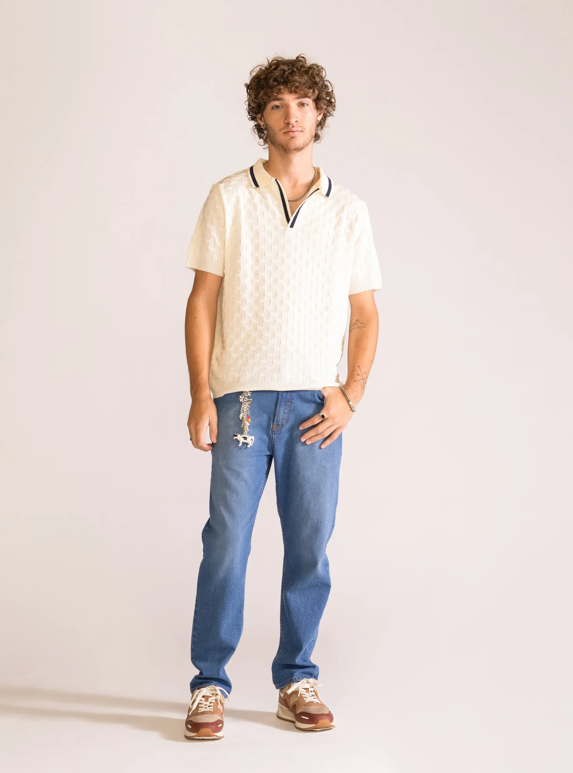 Light The Way Slim Fit Jeans, Azul Obscuro - Imagen 6