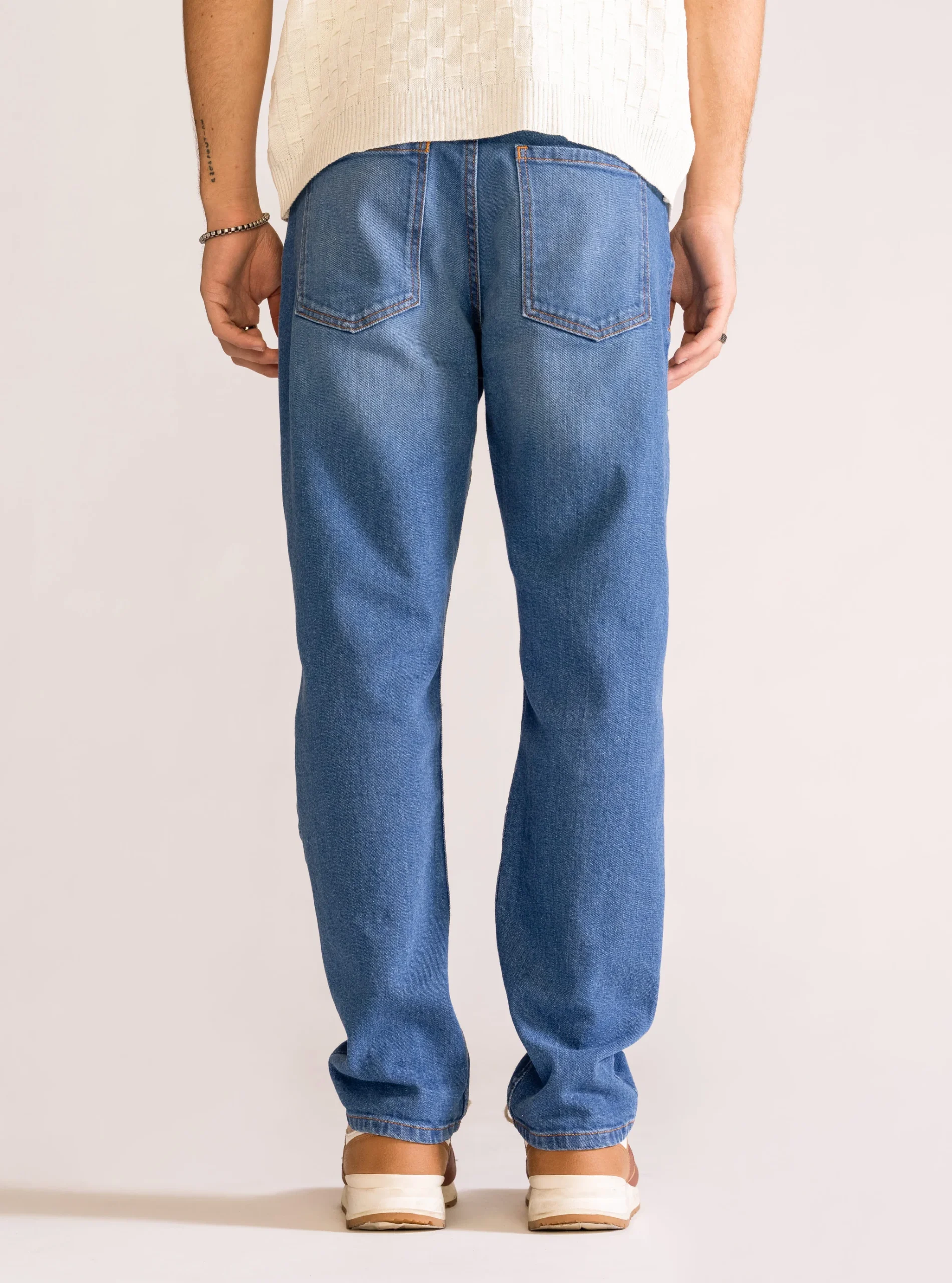 Light The Way Slim Fit Jeans, Azul Obscuro - Imagen 5