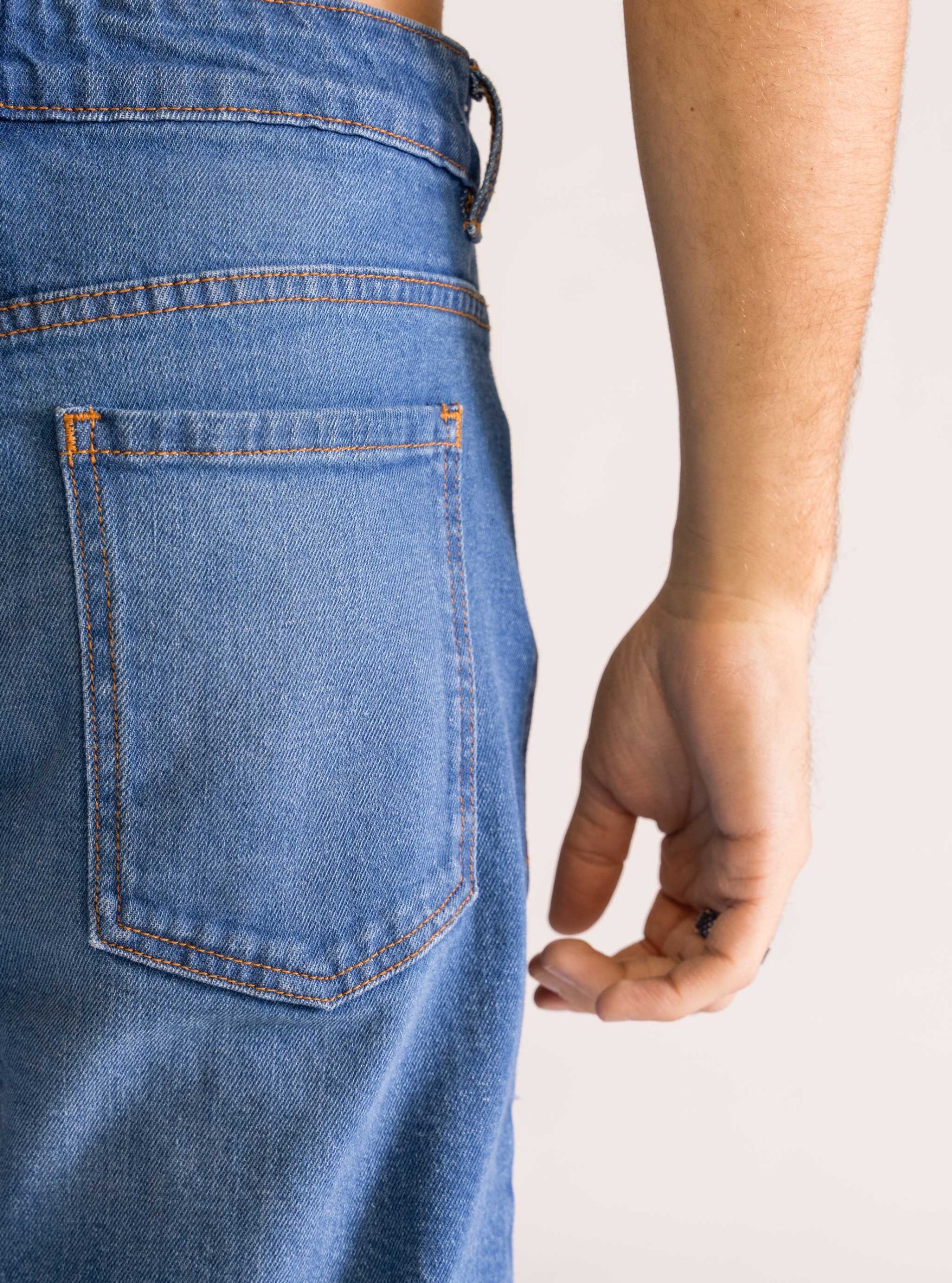 Light The Way Slim Fit Jeans, Azul Obscuro - Imagen 4