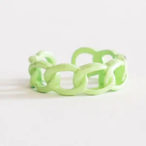 Braid My Past Ring, Verde Claro