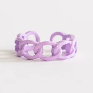 Braid My Past Ring, Lila