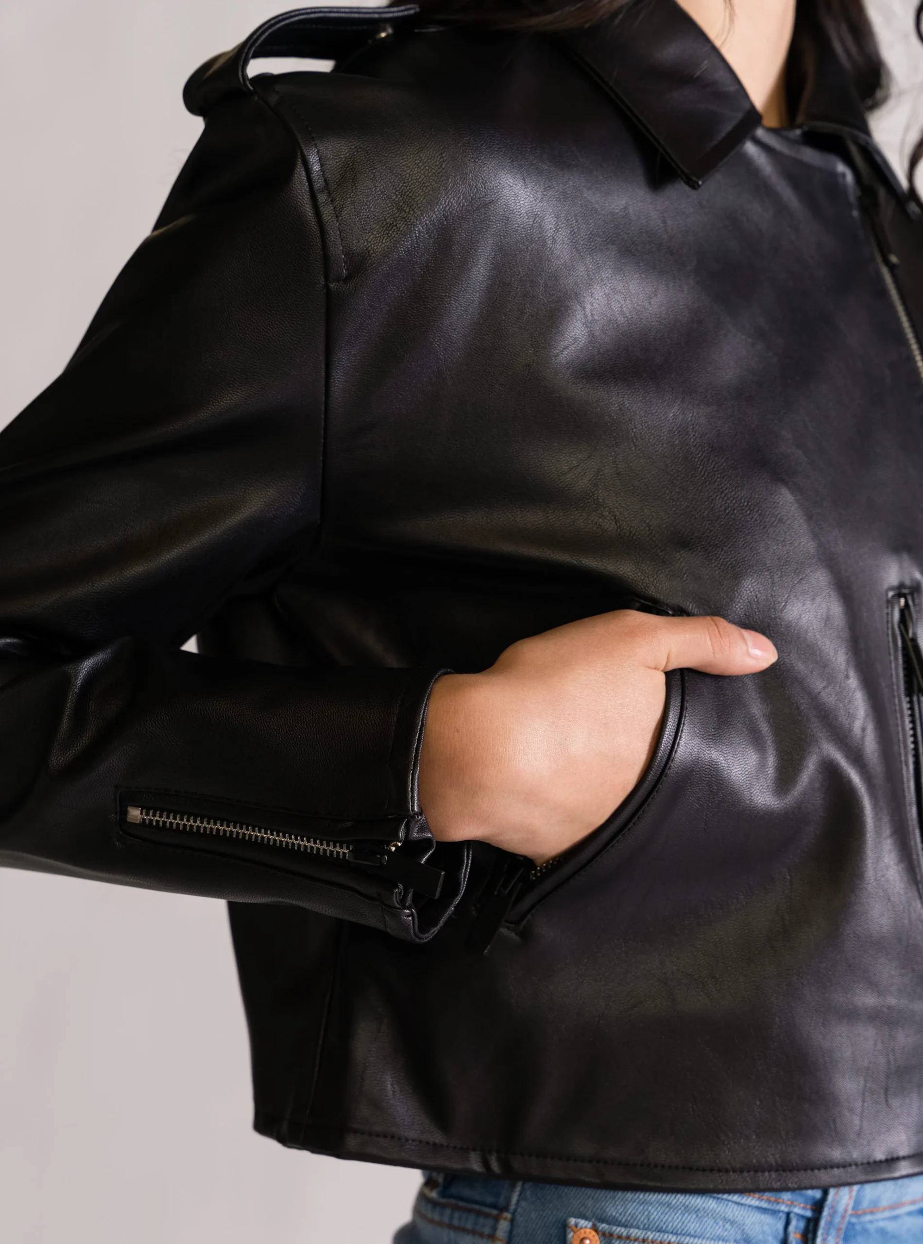 Rock Jacket Black, Negro - Imagen 6