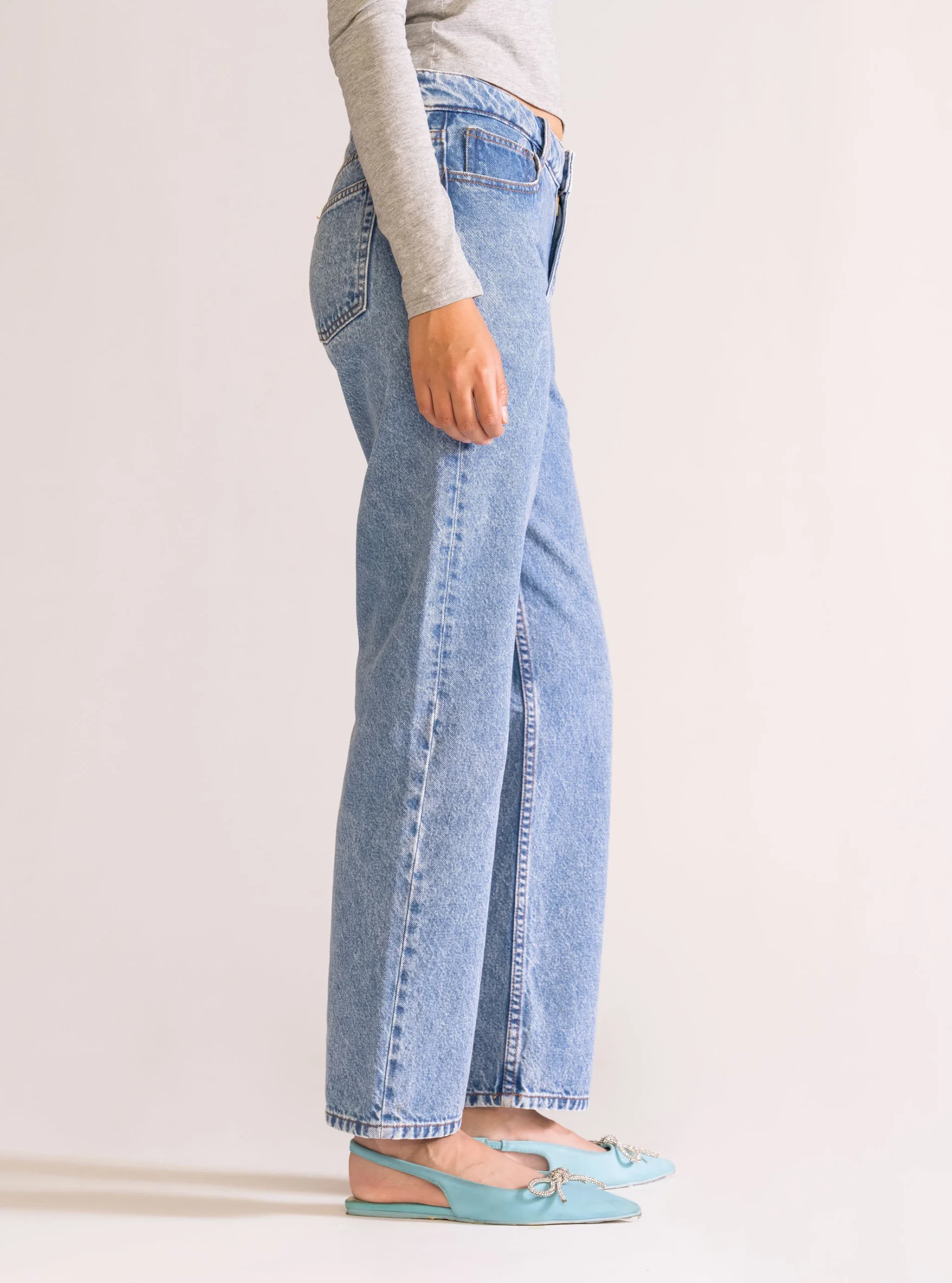 Disturb Me Slim Jeans, Azul Claro - Imagen 3