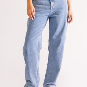 Exquisite Baggy Jeans, Azul Claro