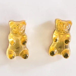 Zummi Gummi Earrings, Amarillo Claro