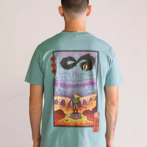 A Huge Quest Playera Regular, Verde Claro