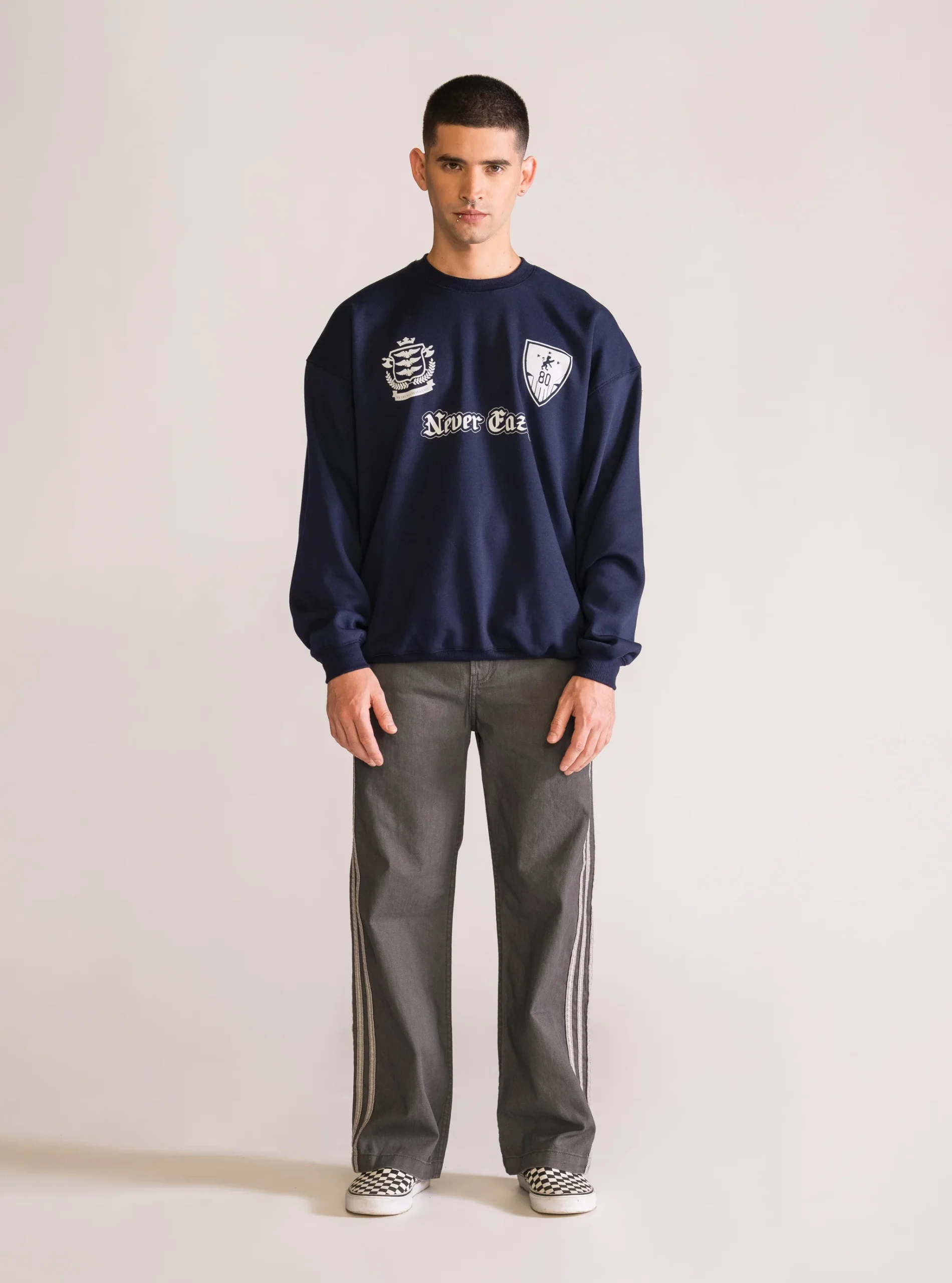 Never Cozy Crew Neck, Azul Marino - Imagen 5