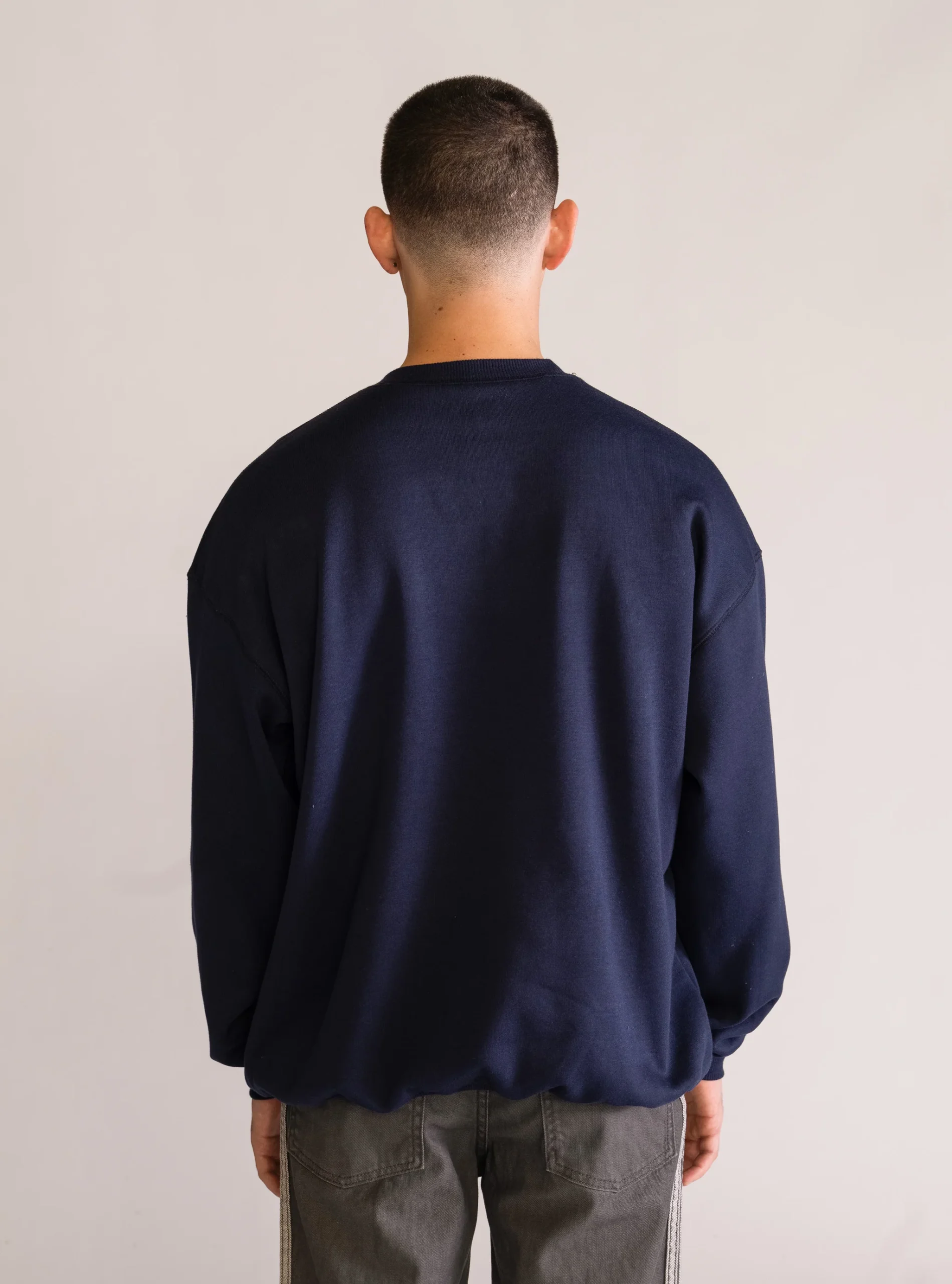 Never Cozy Crew Neck, Azul Marino - Imagen 3