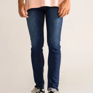 Hard Times Skinny Jeans, Azul Obscuro