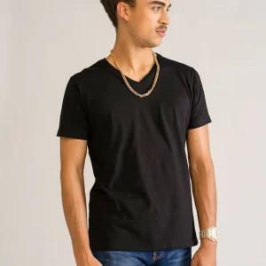 Everyday Regular T-Shirt V, Negro