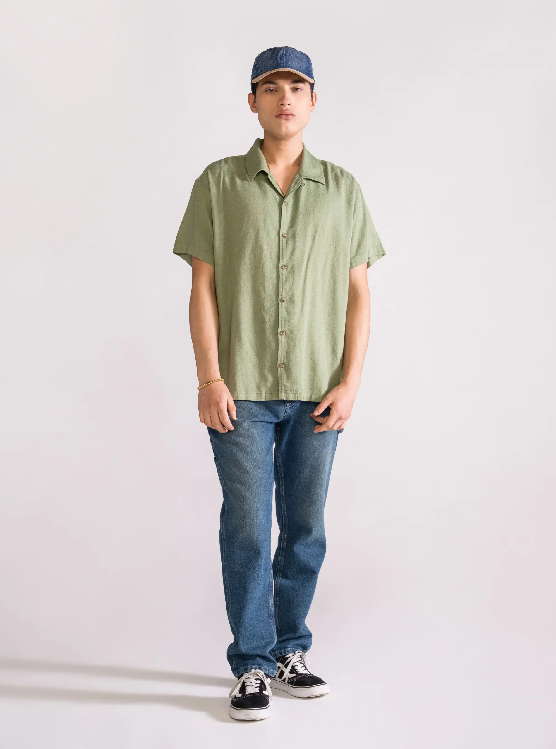 Another Way Camisa, Verde Olivo - Imagen 6