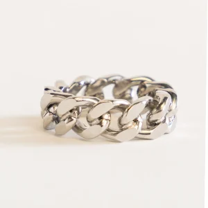 Chain Reaction Ring, Plateado
