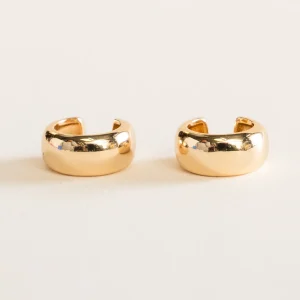 U Shaped Ear Cuff Clip Earring, Dorado