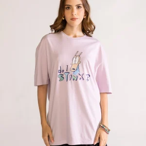 Rocko's Modern Life, Drop Shoulder Playera, Lila