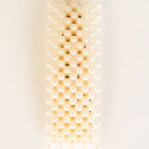 Pearl BB Hairclip, Blanco Hueso