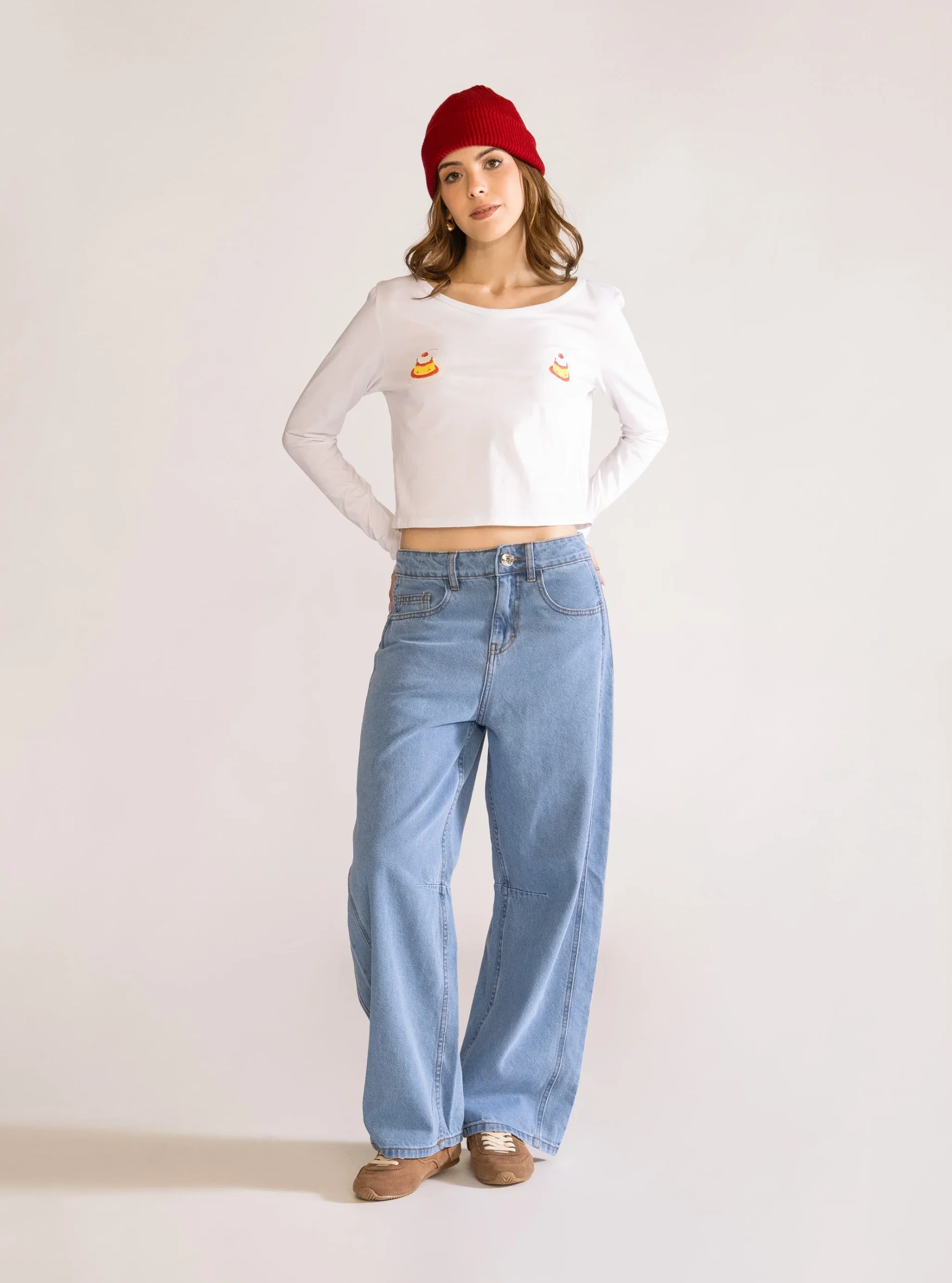 A Little Something Sweet Baby Playera, Blanco - Imagen 4