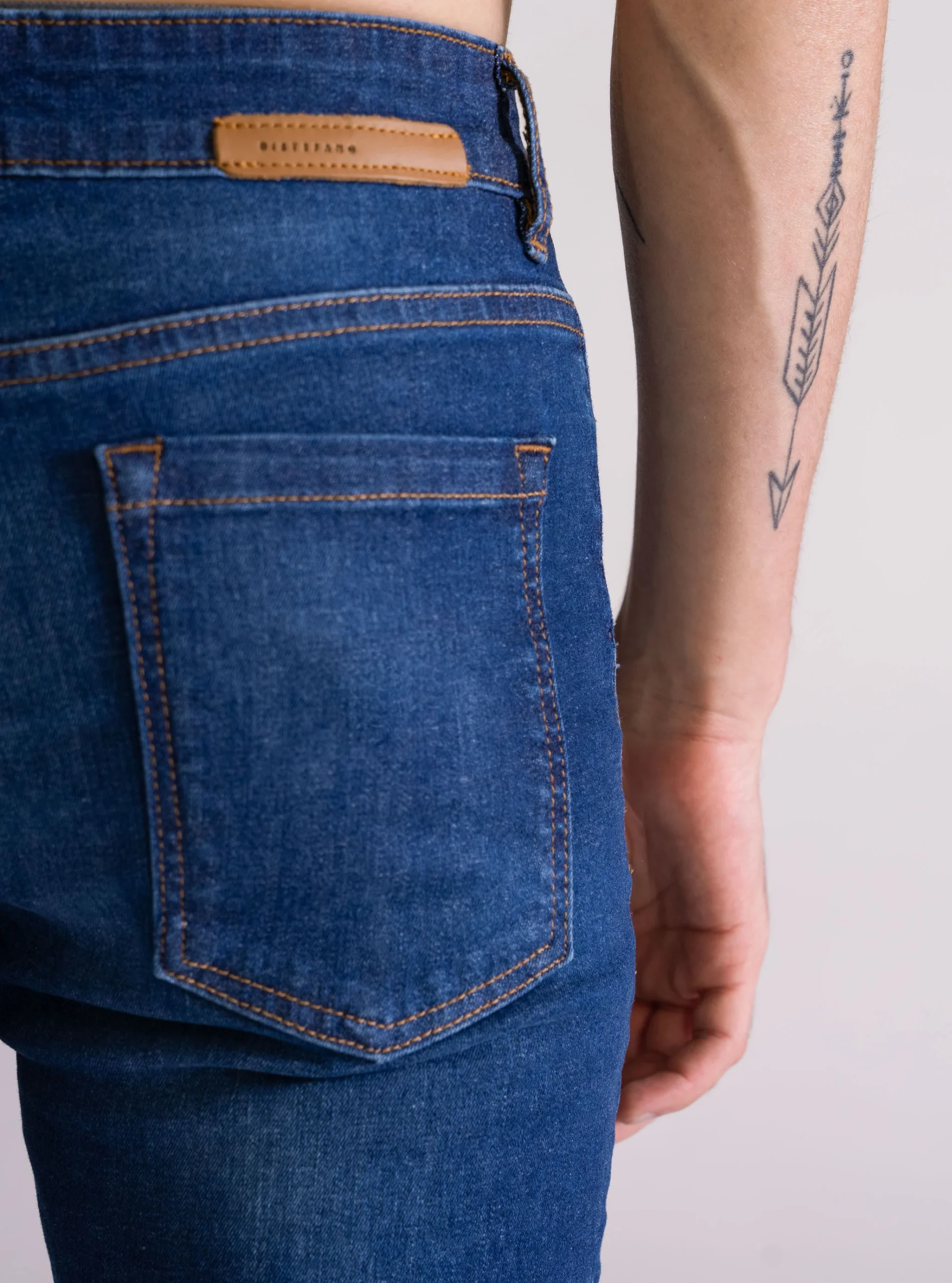 Seems Like Skinny Jeans, Azul Obscuro - Imagen 4