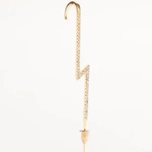 Double Voltage Earrings, Dorado