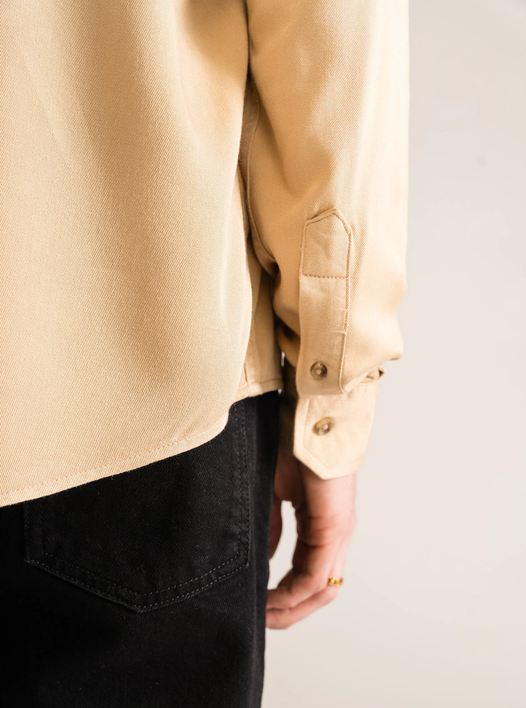 Alabama Shirt, Beige - Imagen 4