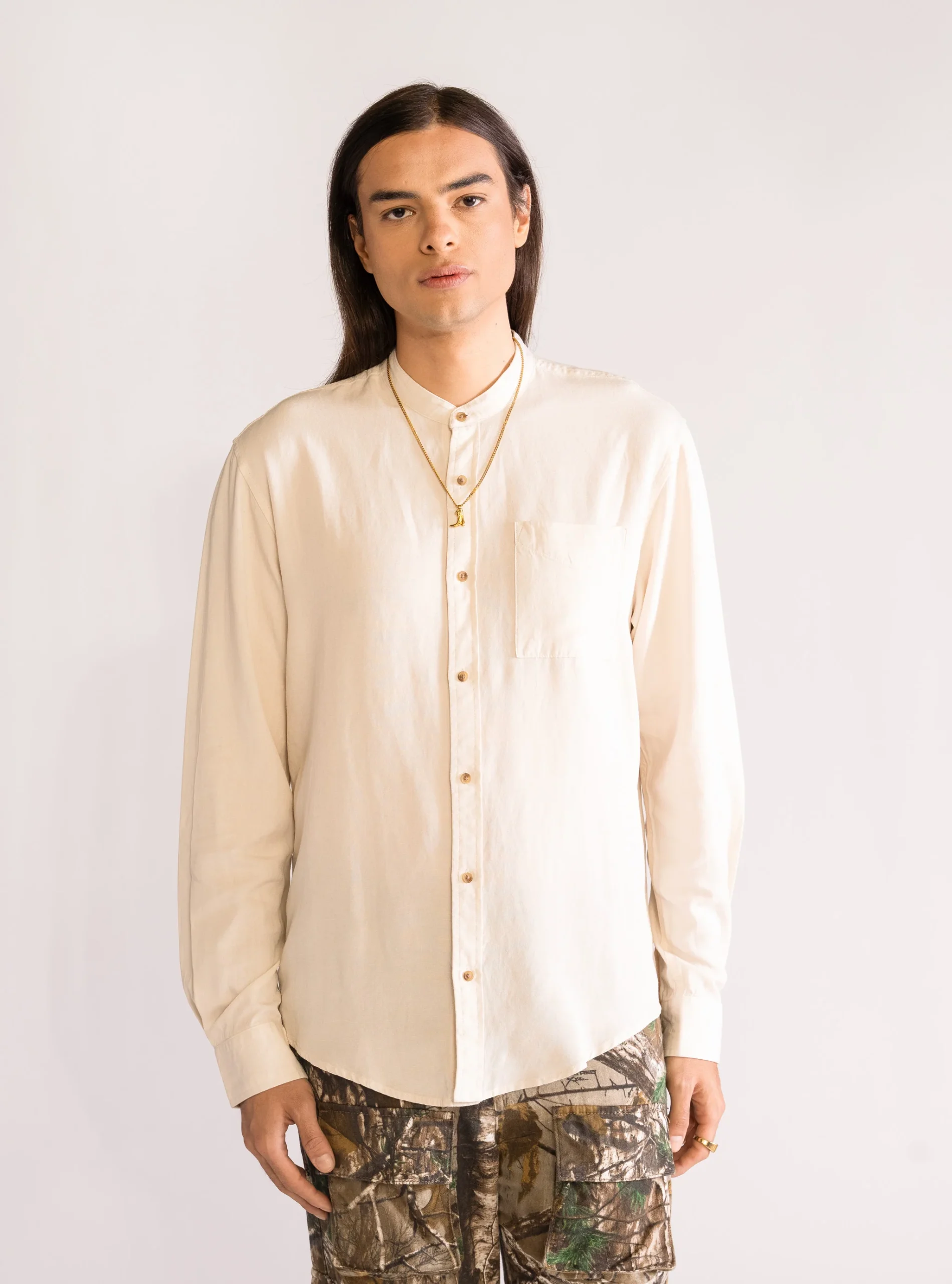 Don't Forget Me Shirt, Beige