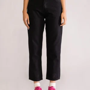 Like A Lady Straight Jeans, Negro