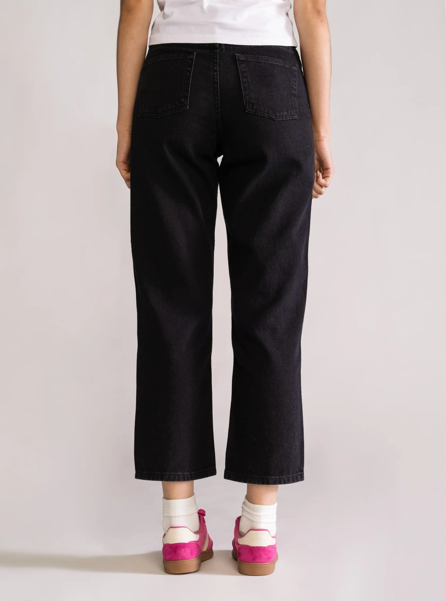 Like A Lady Straight Jeans, Negro - Imagen 6