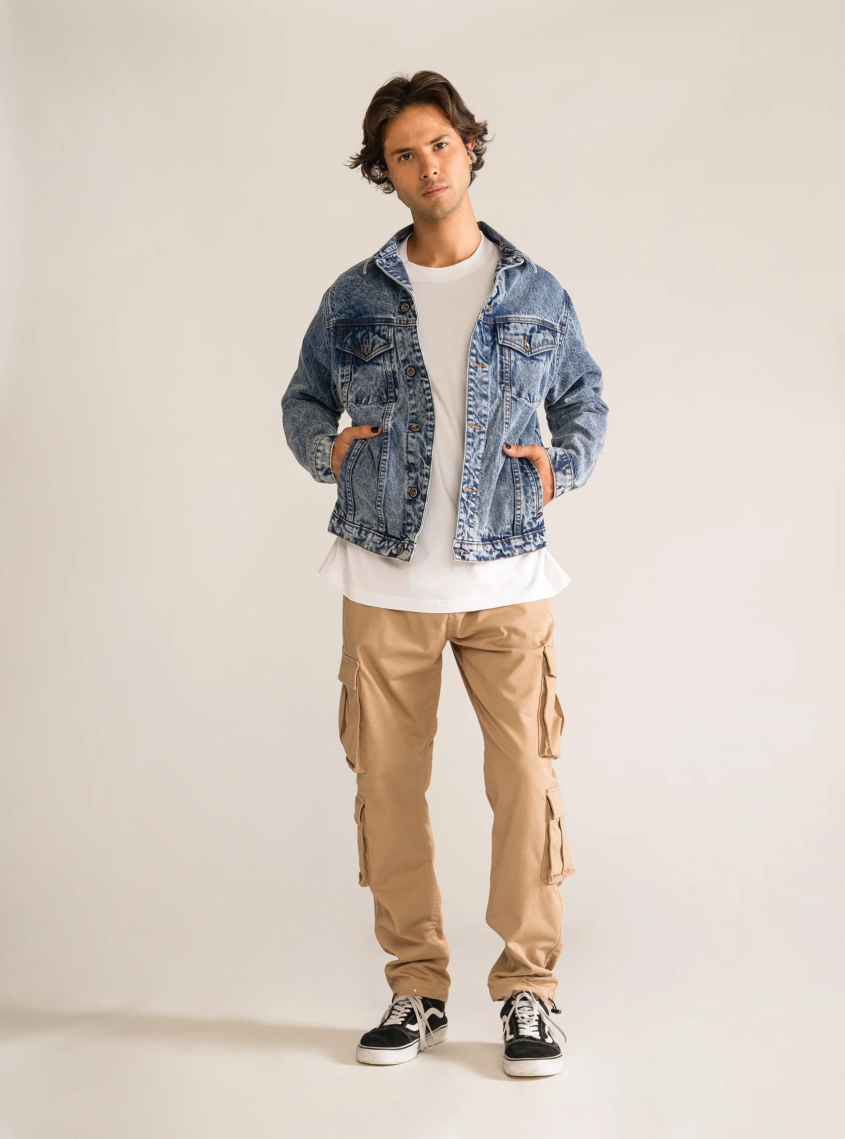 Classic Denim Jacket, Azul Obscuro - Imagen 7