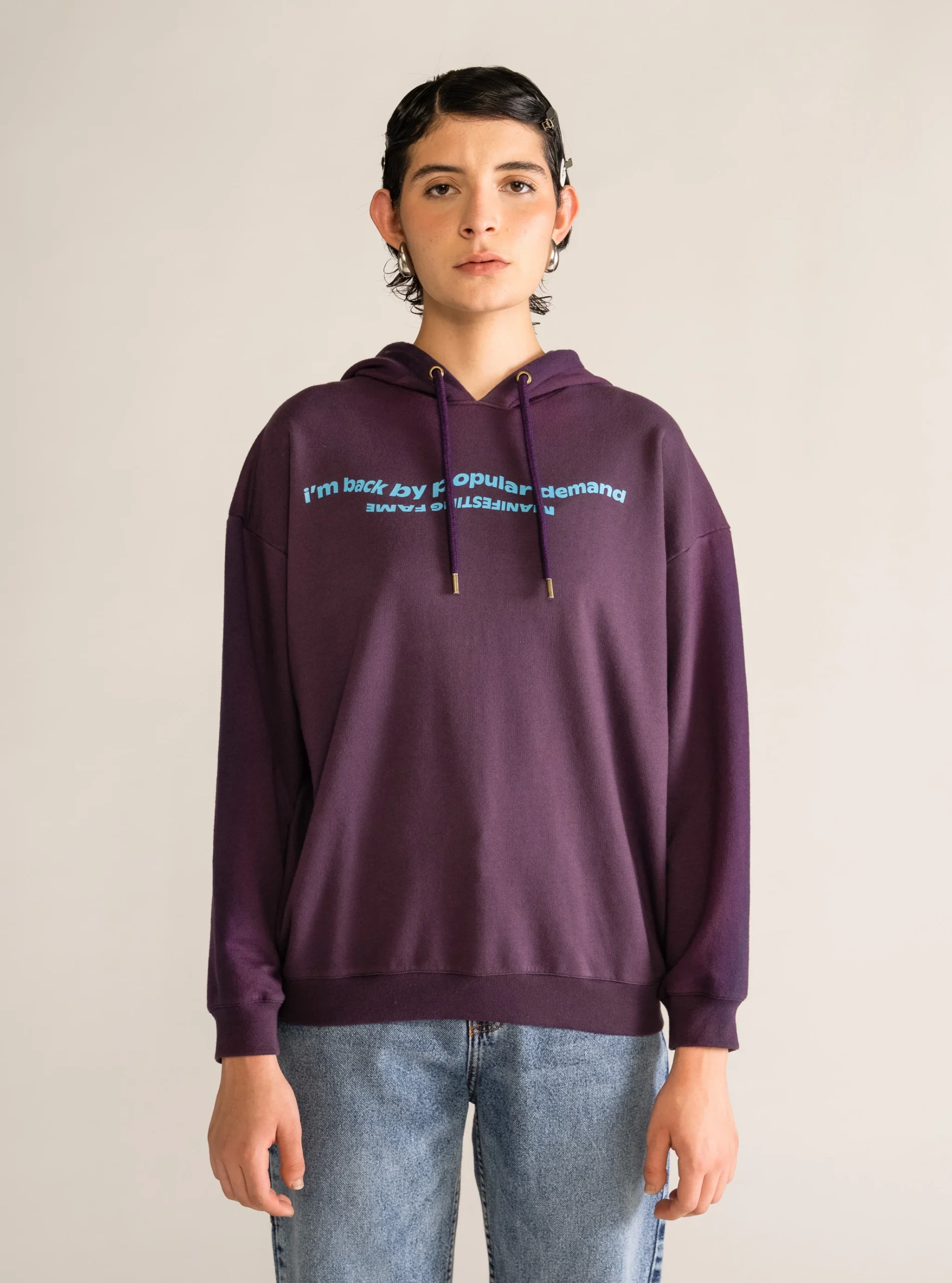 Merlot Hoodie, Morado