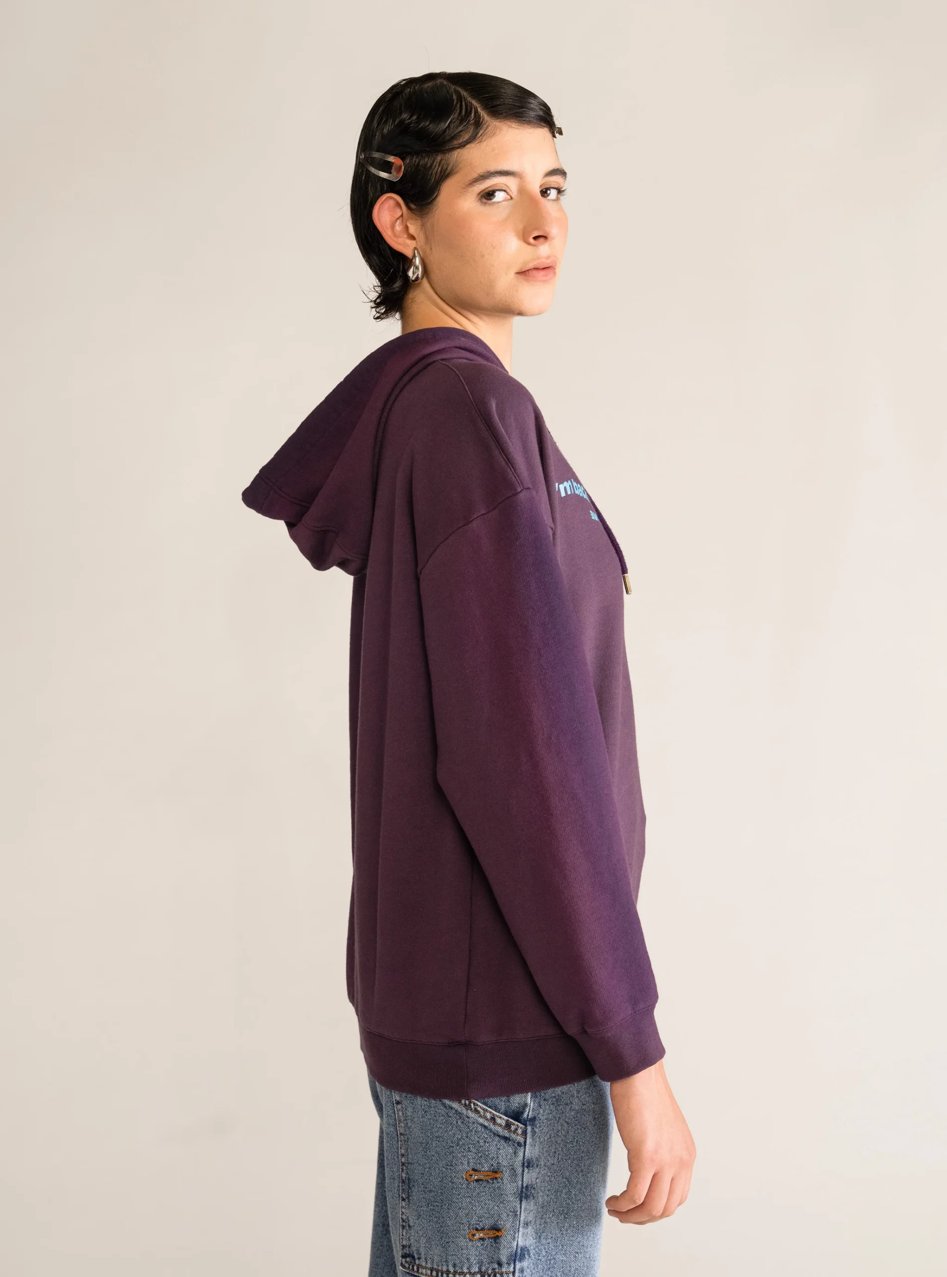 Merlot Hoodie, Morado - Imagen 3