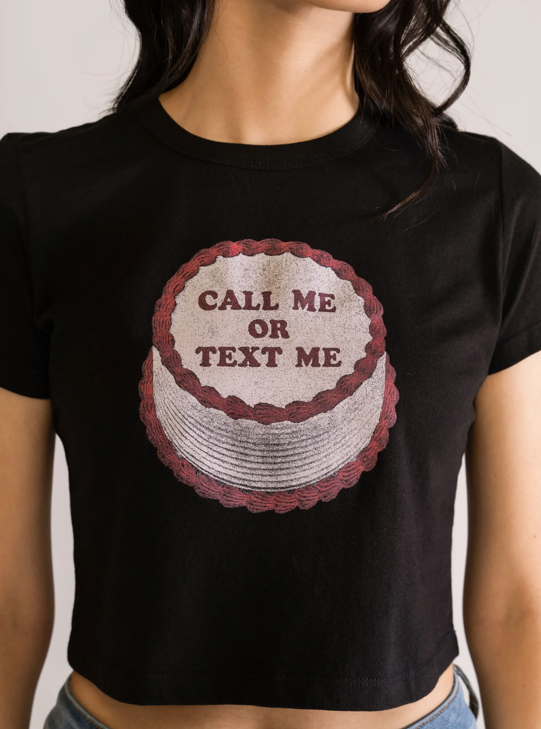 Sweet Text Baby Playera, Negro - Imagen 4