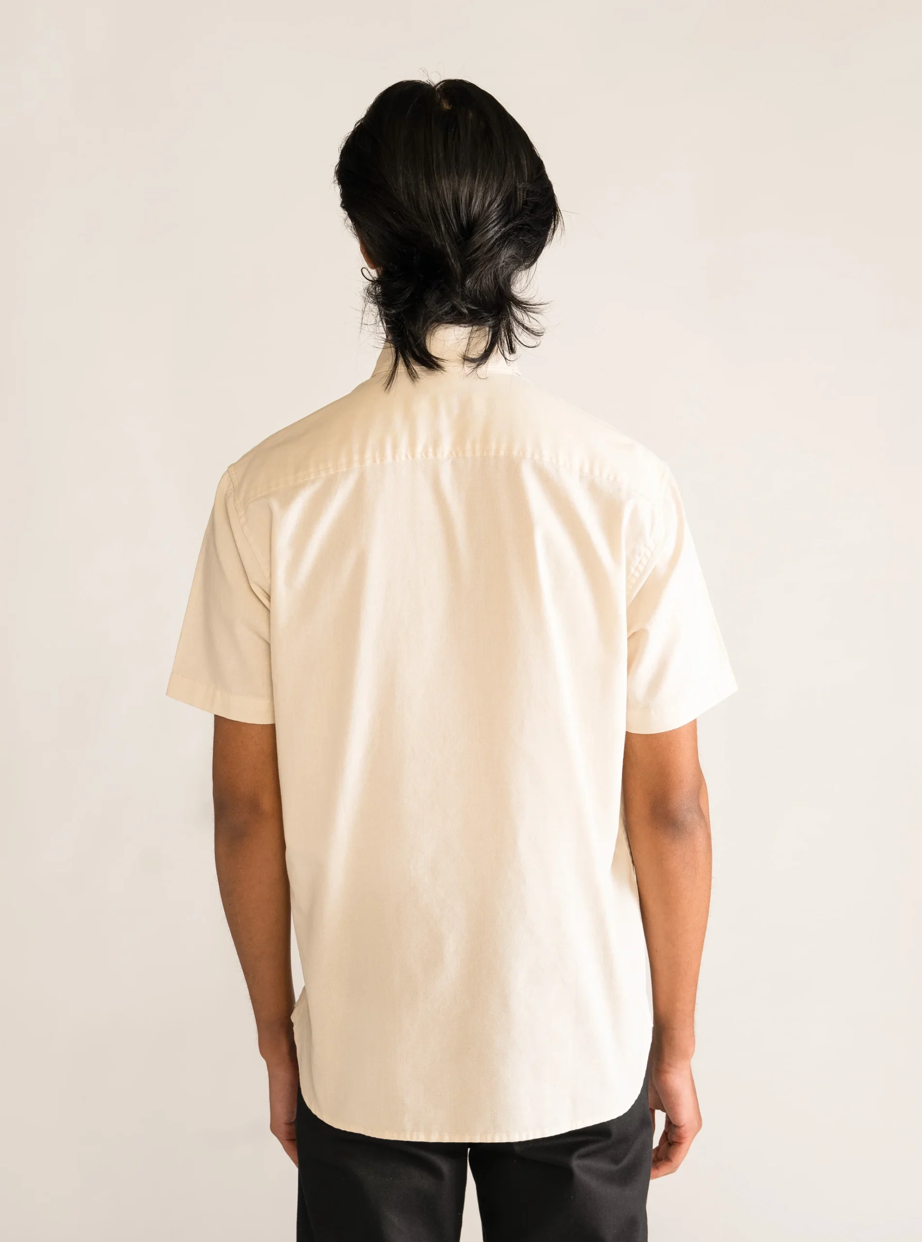 Harmony Button-Up Shirt, Beige - Imagen 5