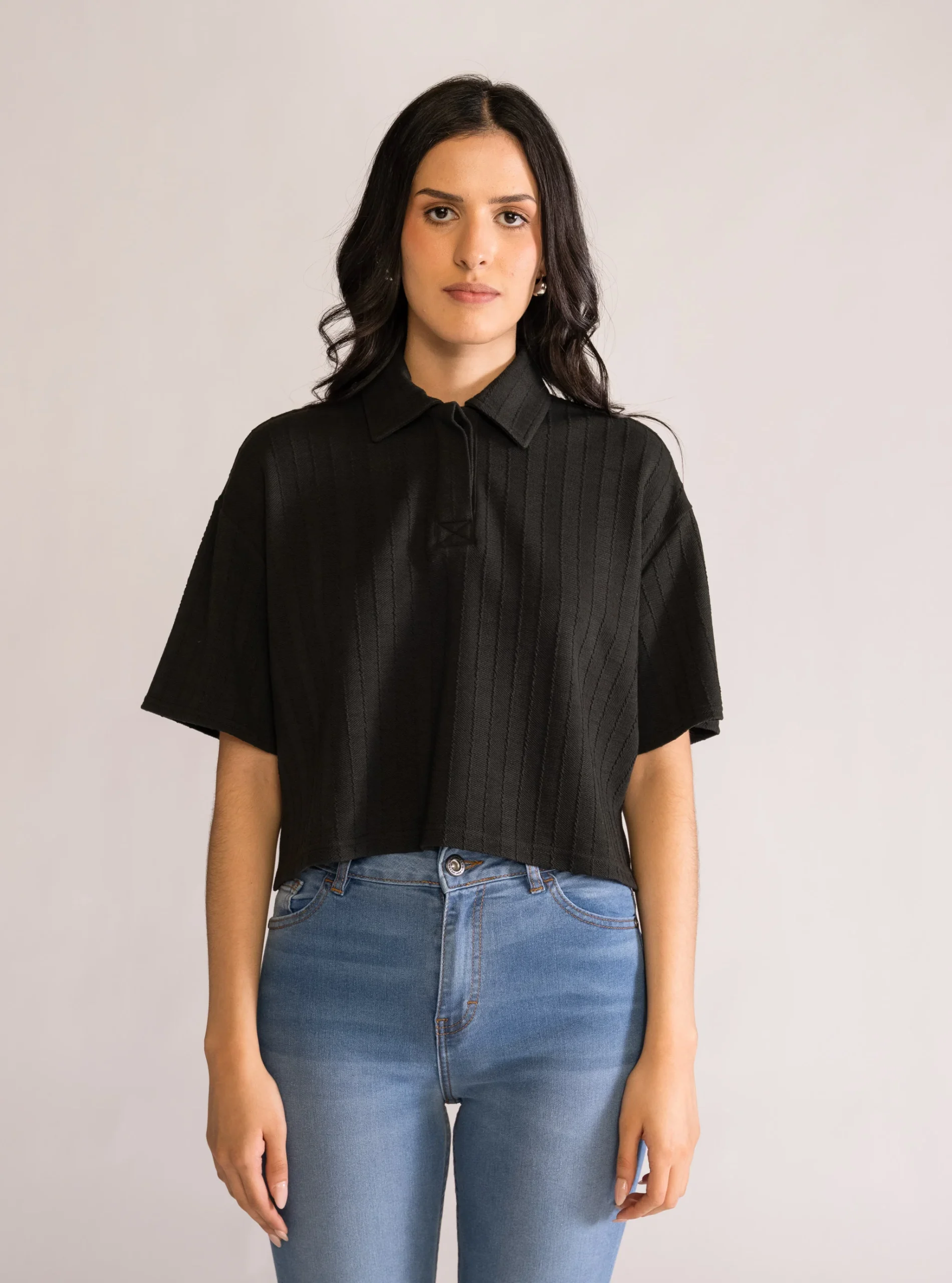 Piece Of Heart Blusa, Negro