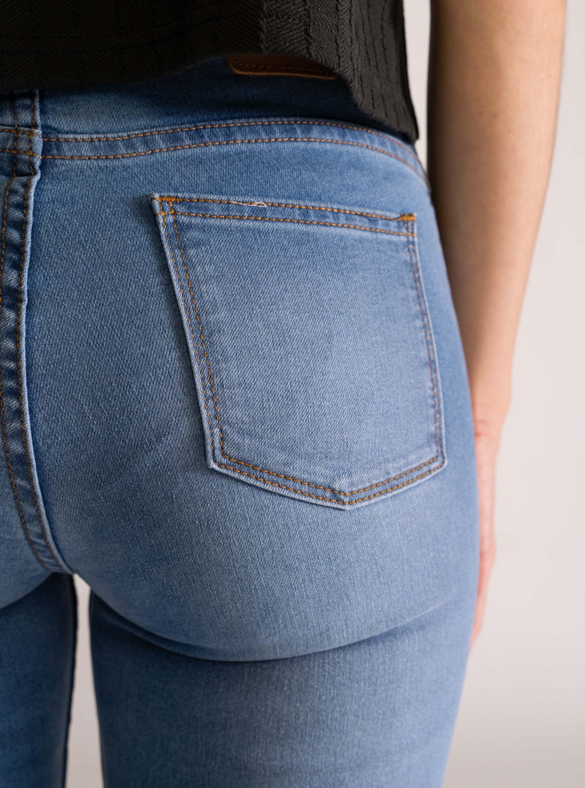 Slip Away Skinny Jeans, Azul Claro - Imagen 4