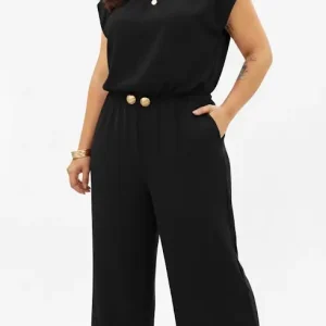 Enterizo largo plus mujer sofisticado