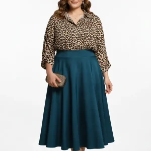 Falda plus size mujer