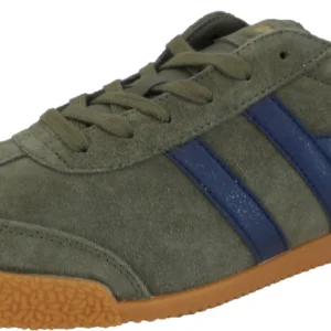 Gola Classics Khaki/Navy Harrier Trainers