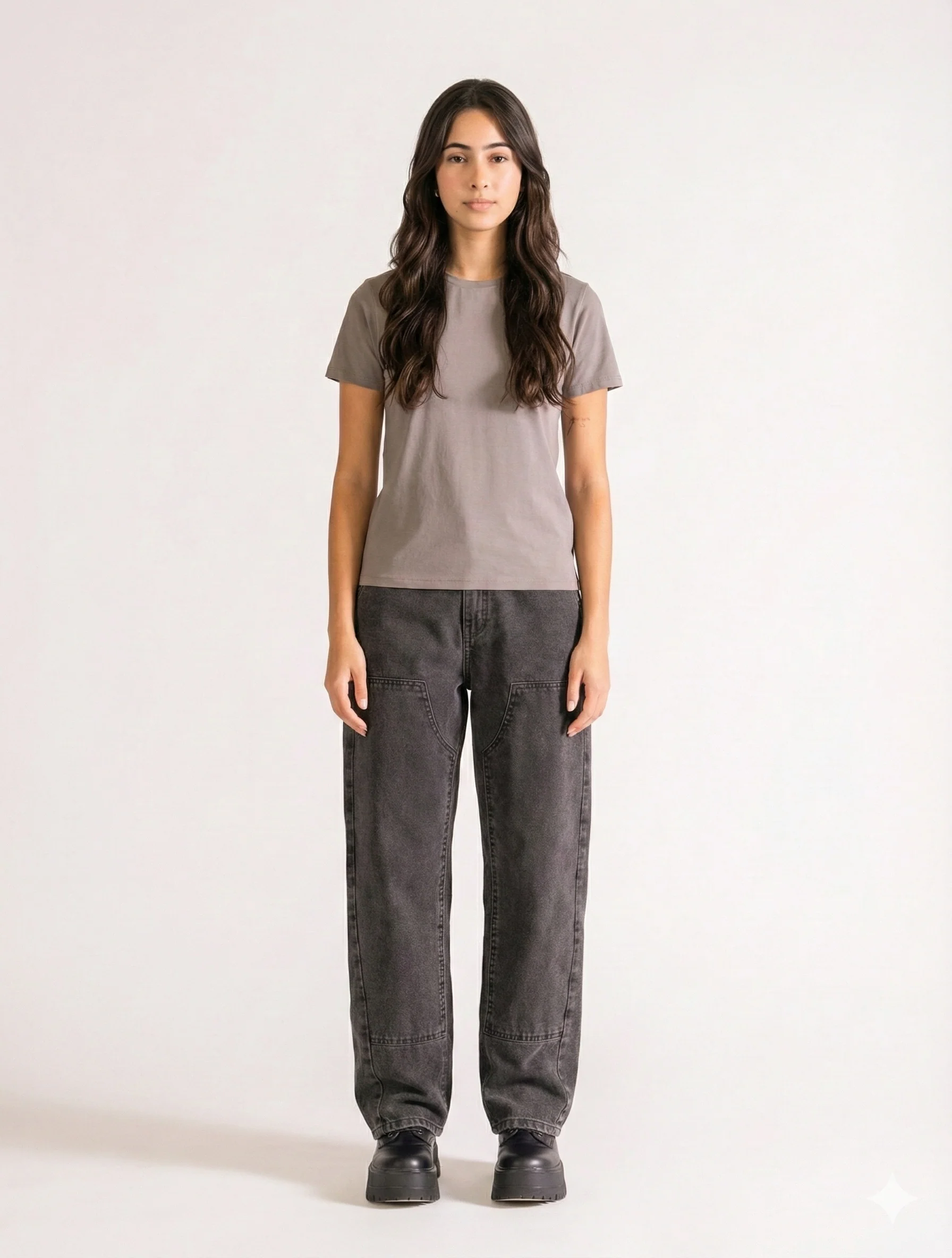 Basic Premium Tee, Gris Obscuro - Imagen 6