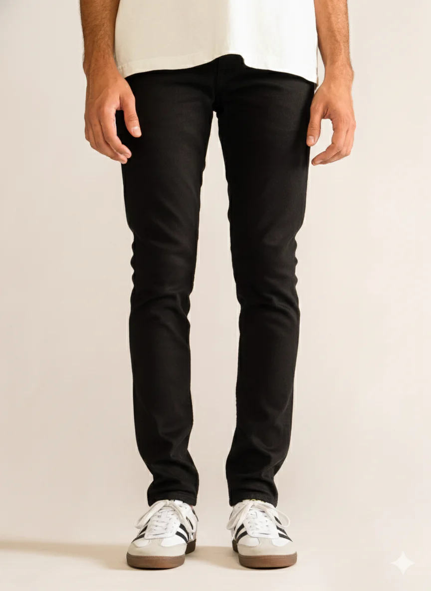 Classic Skinny Pants, Negro