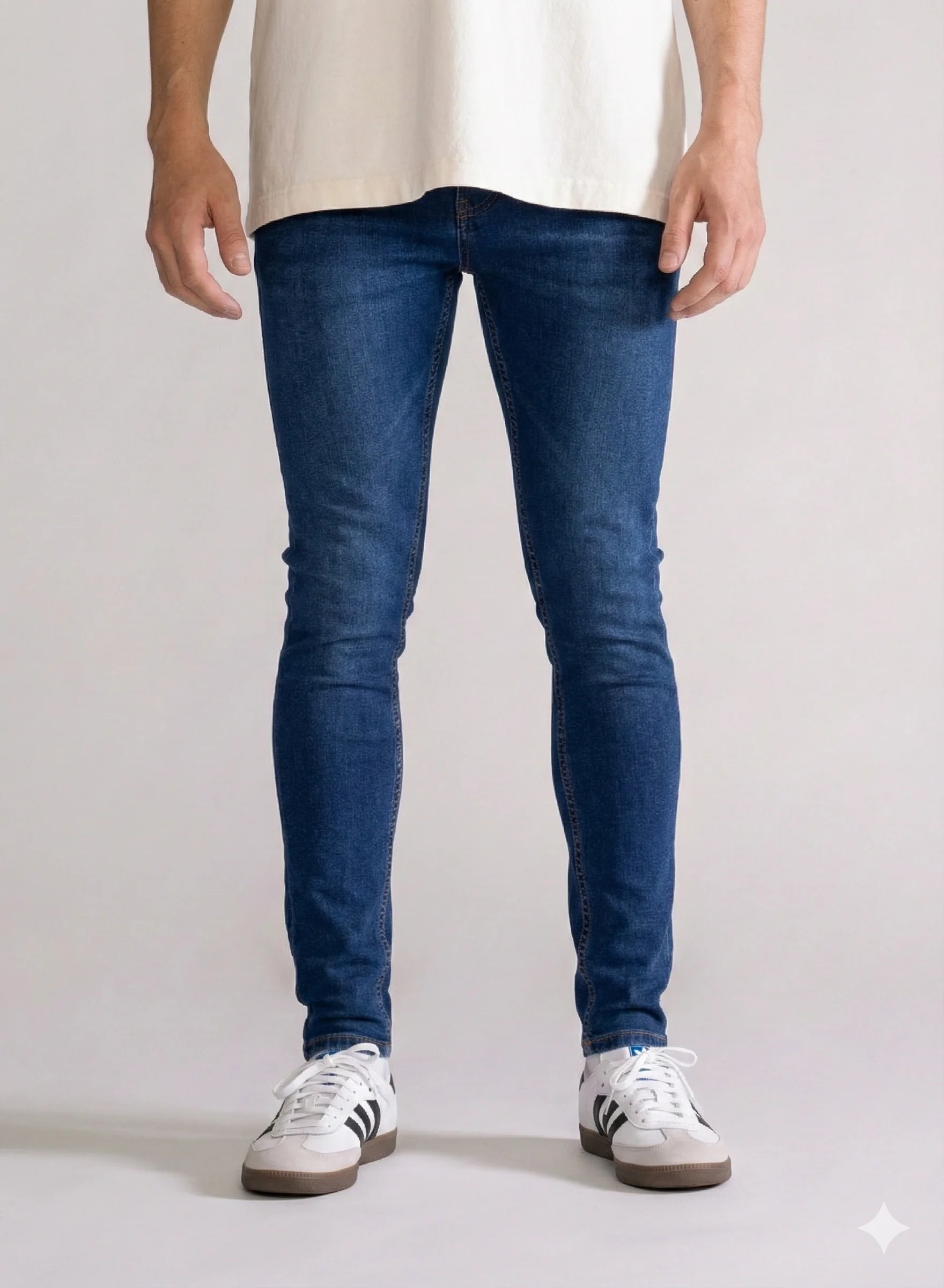 Seems Like Skinny Jeans, Azul Obscuro