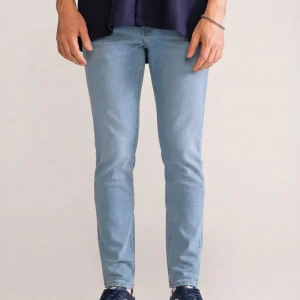 Basic Skinny Jeans, Celeste