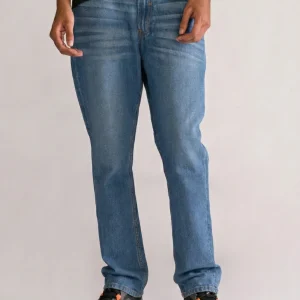 A Little Treat Regular Vintage Jeans, Azul Obscuro